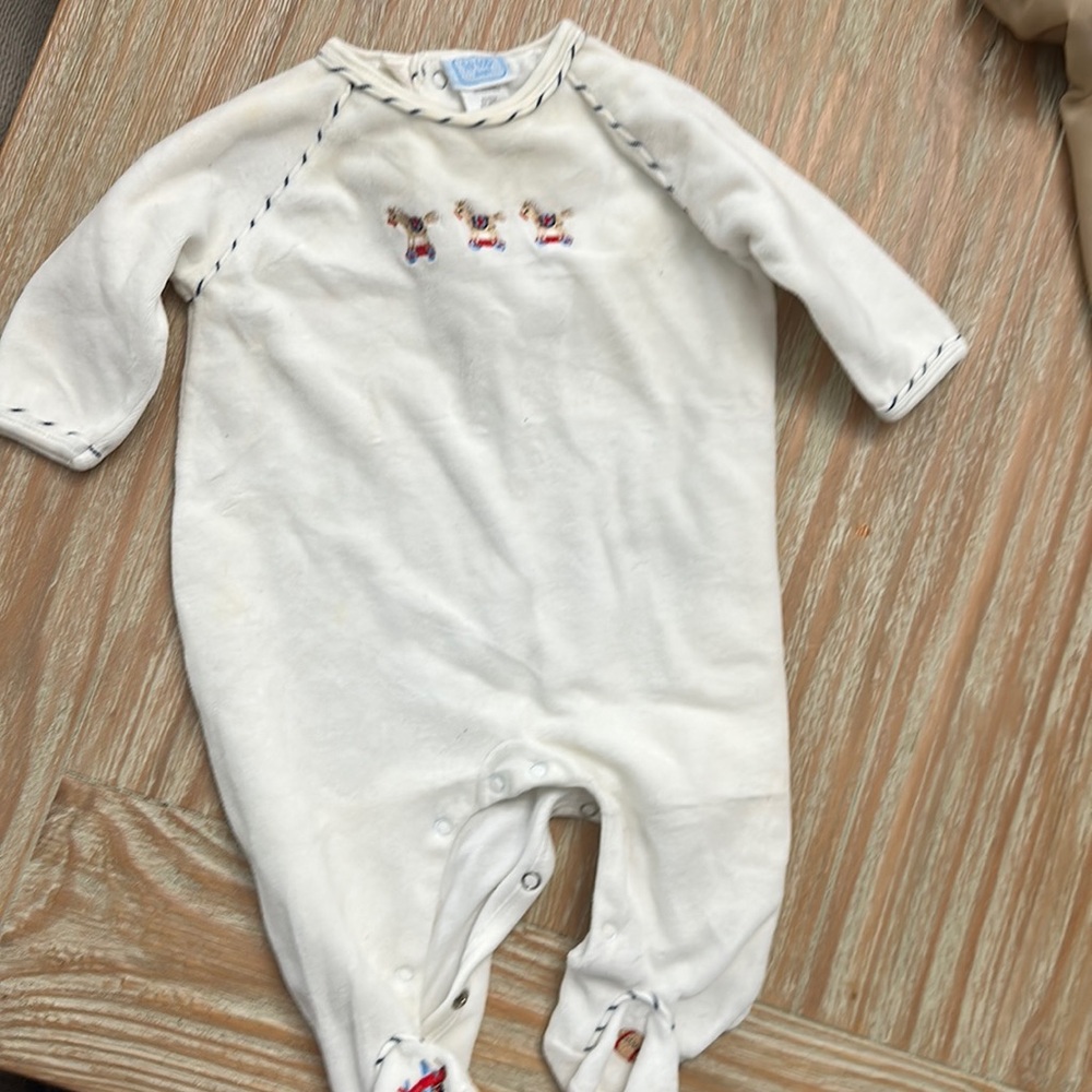 Le top Baby, 6m velour onesie